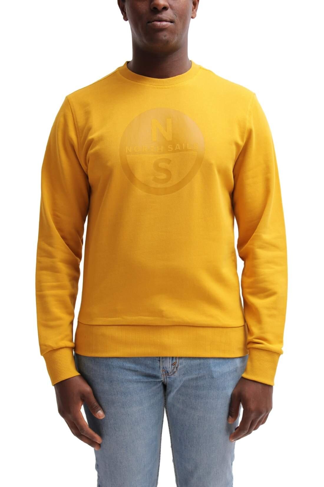 Felpa estiva uomo con stampa logo grafica 3/4