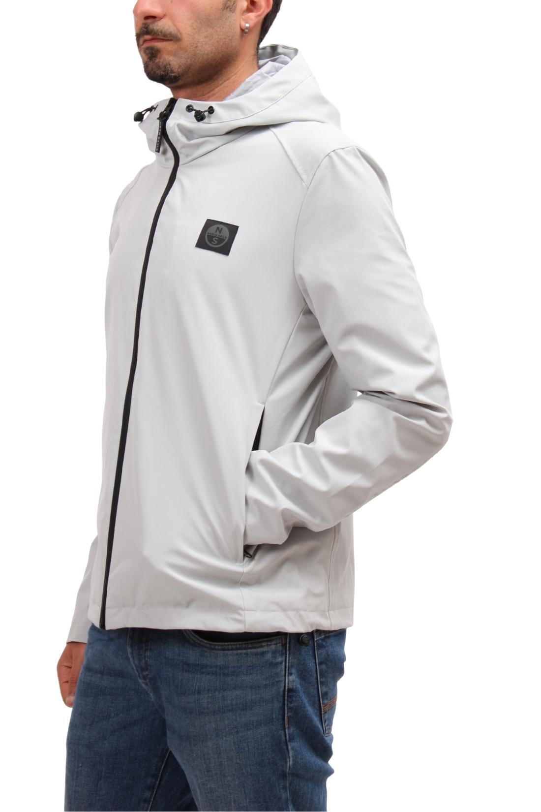 Veste softshell - sportswear - Homme - Grenier - Gris clair 5/5