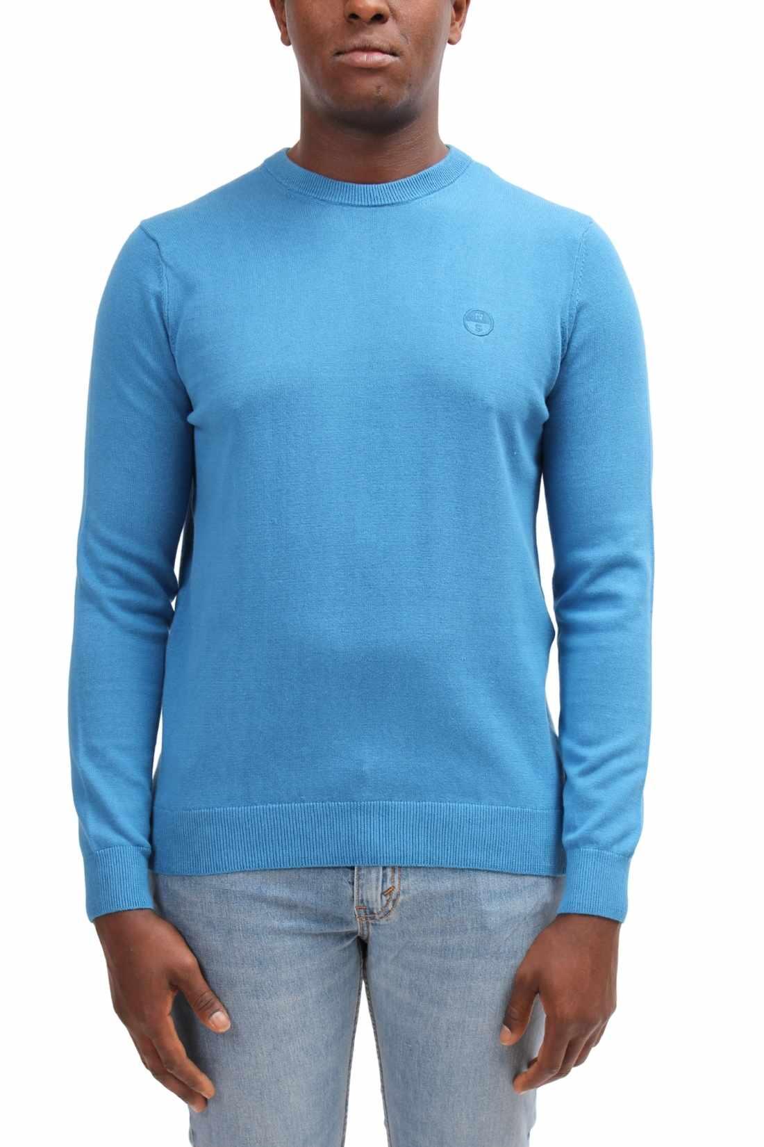 Pullover uomo slim in puro cotone 2/3