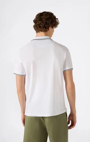 Polo uomo Champion Polo Gallery in cotone piqué – Standard Fit, leggera Bianco S 2/2