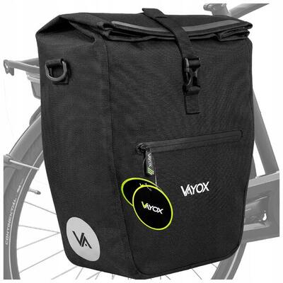 Borsa per bicicletta da portapacchi VAYOX VA0445 laterale impermeabile 25L