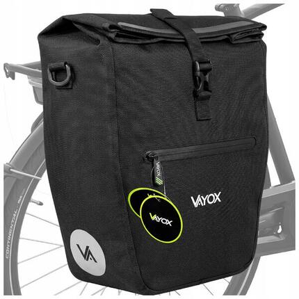 Sacoche de vélo pour porte-bagages VAYOX VA0445 latérale imperméable 25L