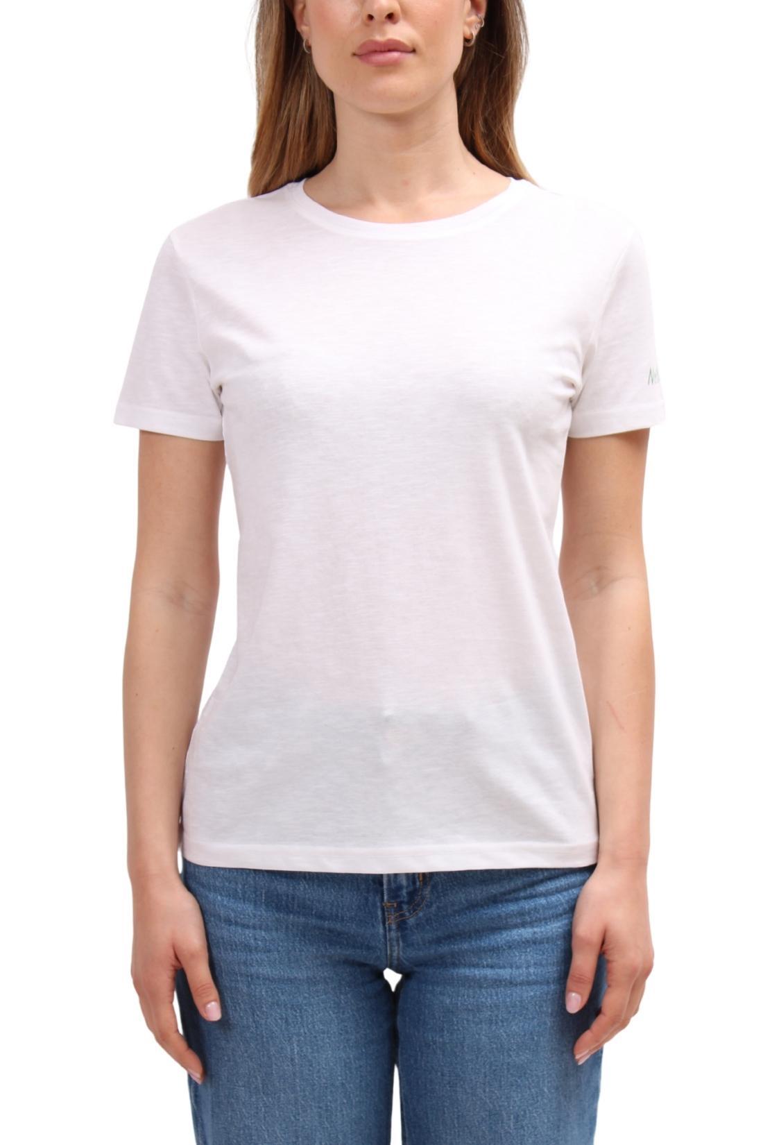 T-shirt donna in cotone organico fiammato 3/4