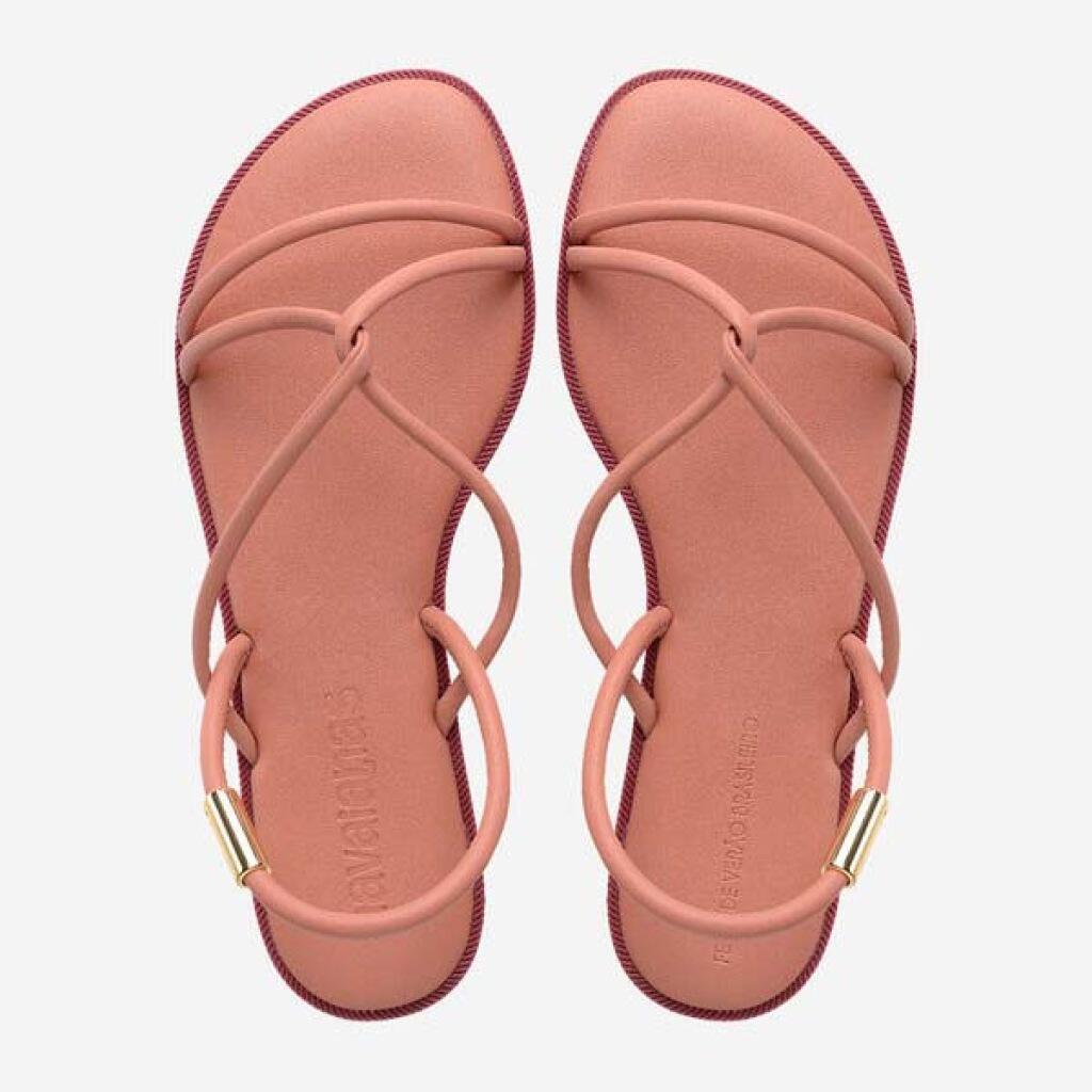 Infradito Havaianas Modello Una Manga Colore Nudo 2/5