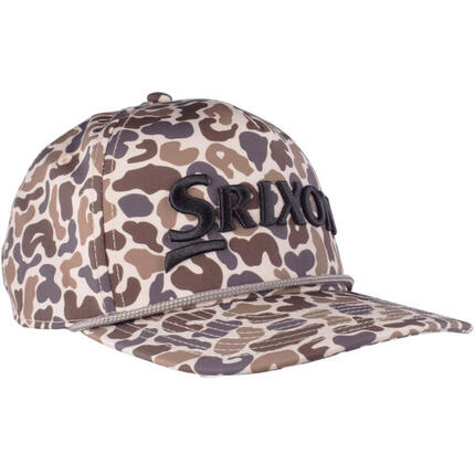 Casquette Srixon Camo, casquette de golf pour homme, motif camouflage marron