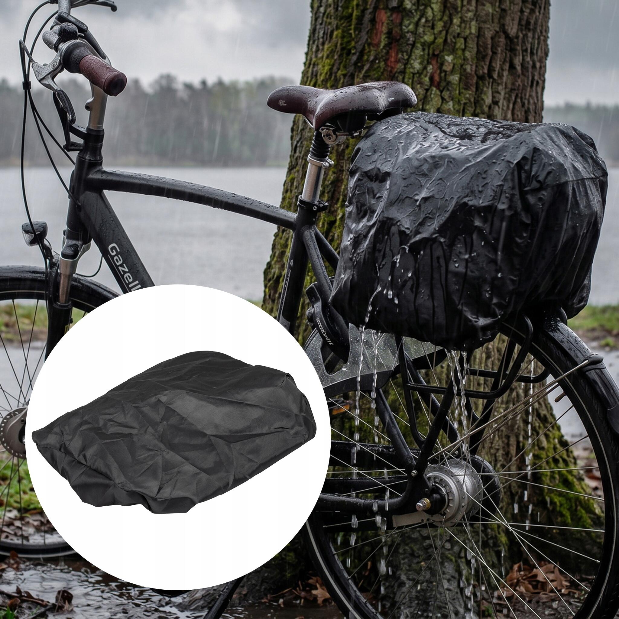 Bolsa de bicicleta para porta-bagagens VAYOX VA0449 extensível impermeável 29L 4/8