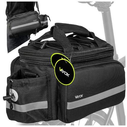 Sacoche de vélo pour porte-bagages VAYOX VA0449 extensible imperméable 29L