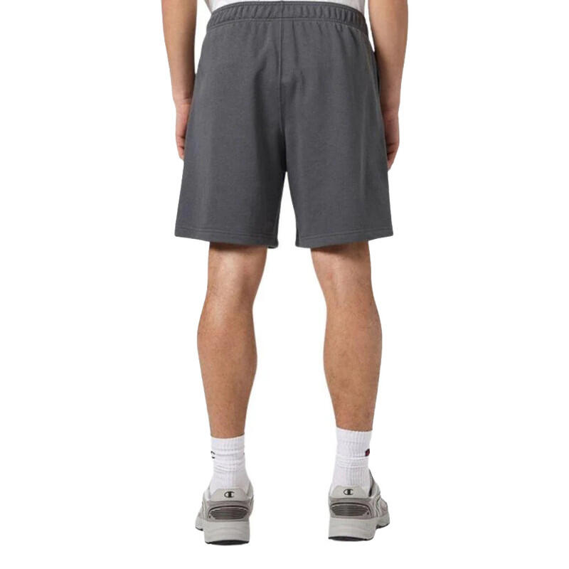 Pantaloncini Bermuda Champion Icons in Cotone e Poliestere Regular Fit  Grigio M 2/2