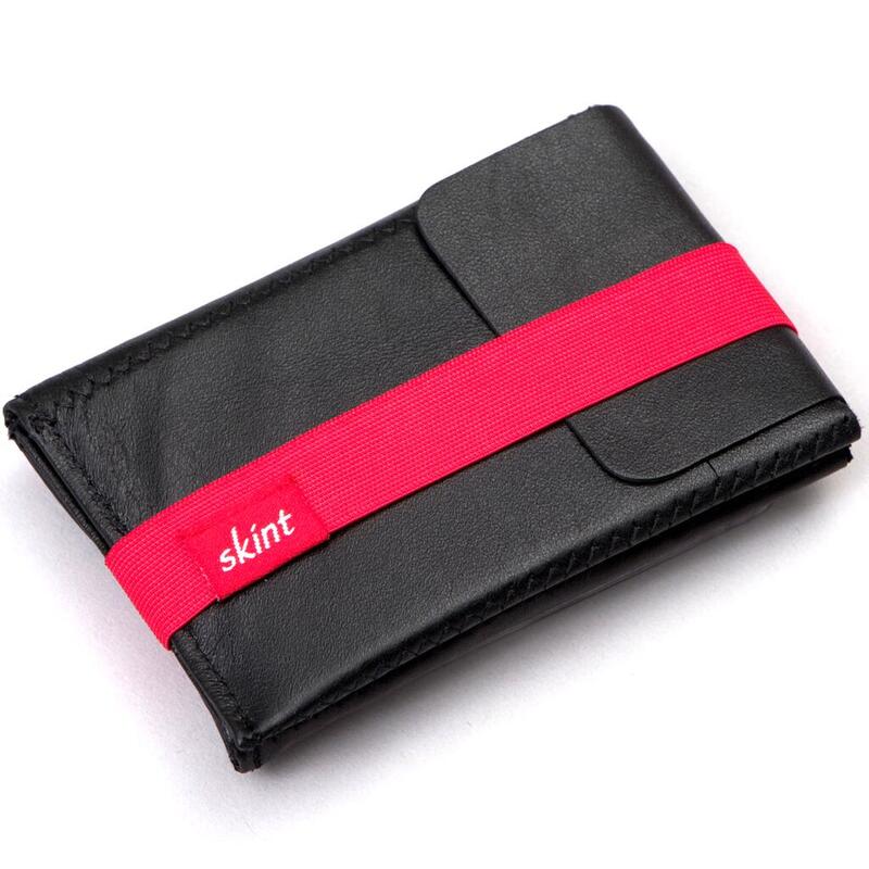 Skint Leather Wallet (Red)