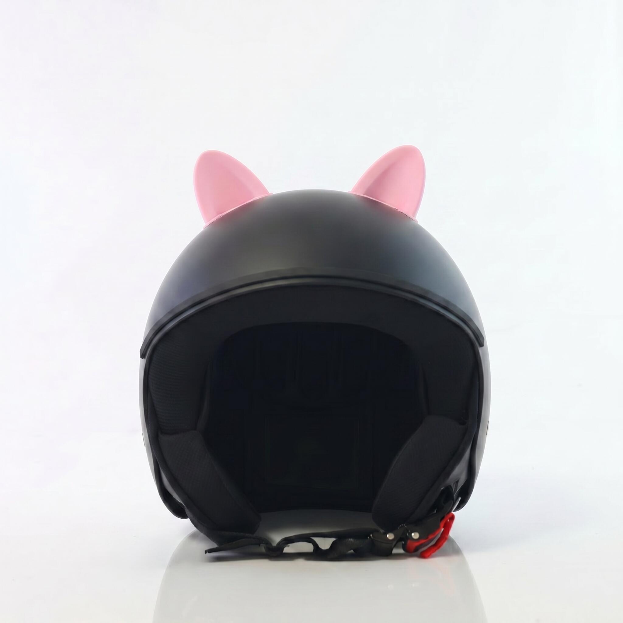 Accesorio Casco Coolcasc Orejas Gato Rosas Talla Única 2/2