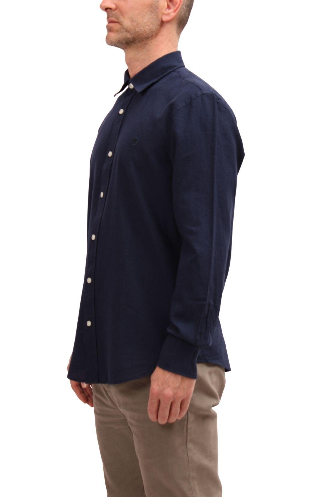Camicia uomo in misto linologo 4/4