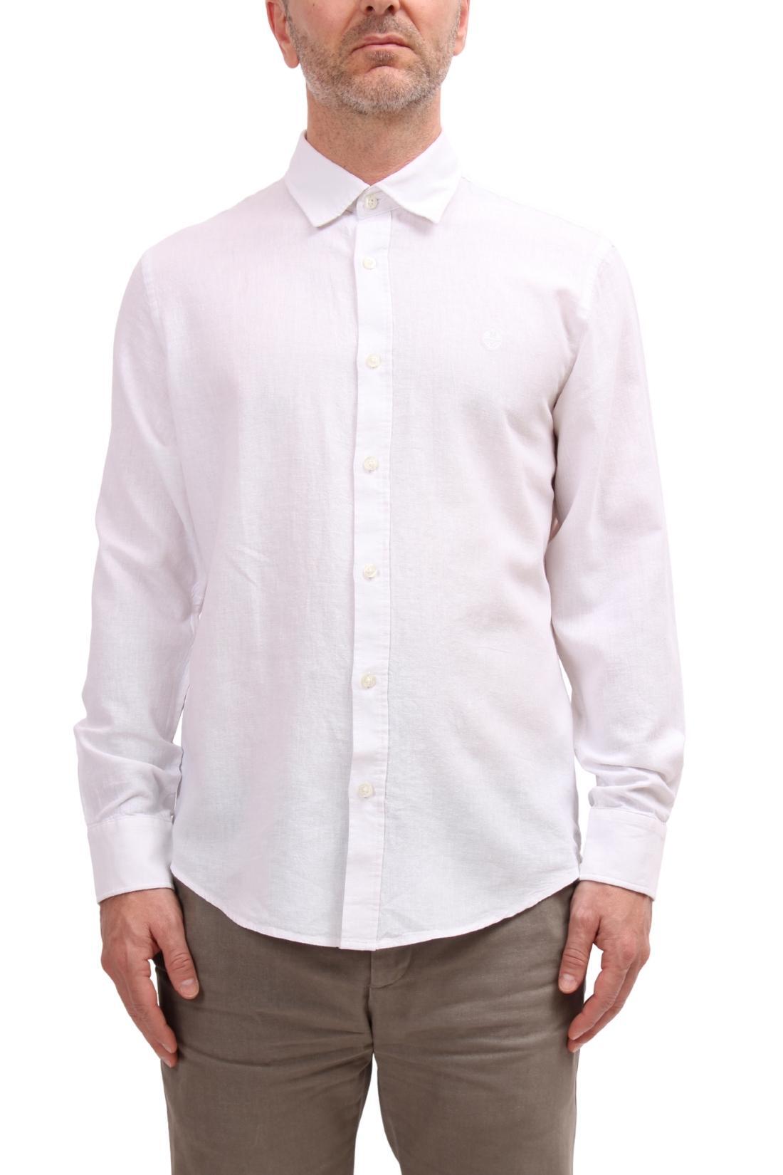 Camicia uomo in misto linologo 3/4