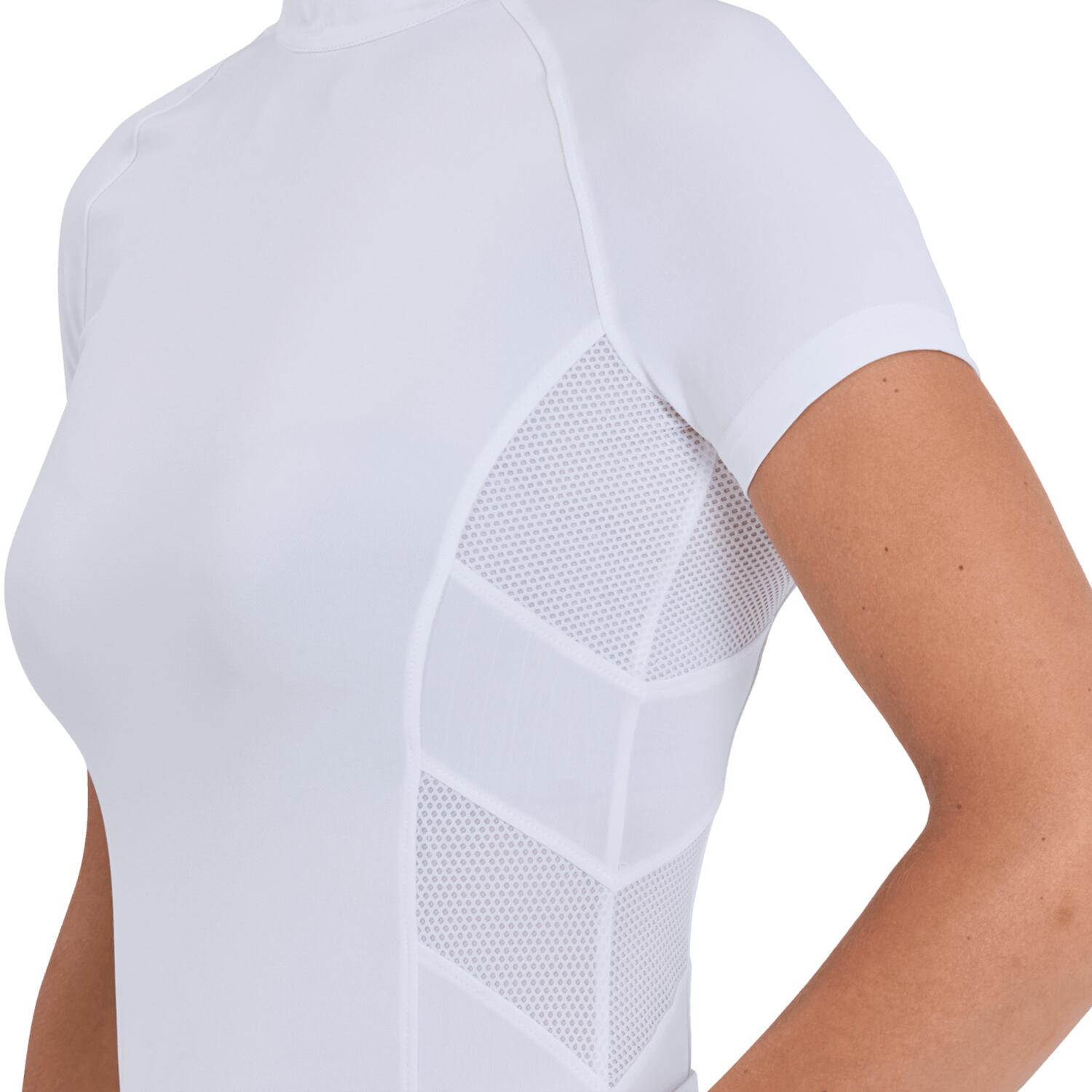 Turniershirt Damen Febara weiß 3/6