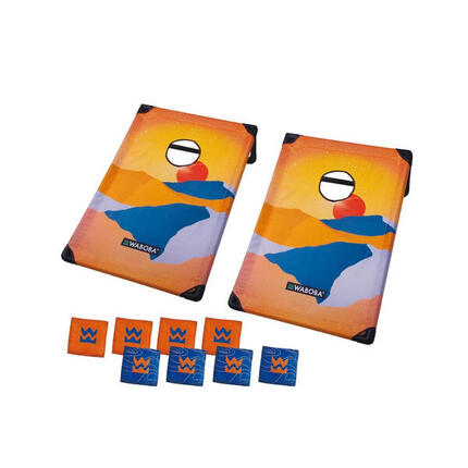 Jeu de Cornhole de voyage Waboba - Kit complet
