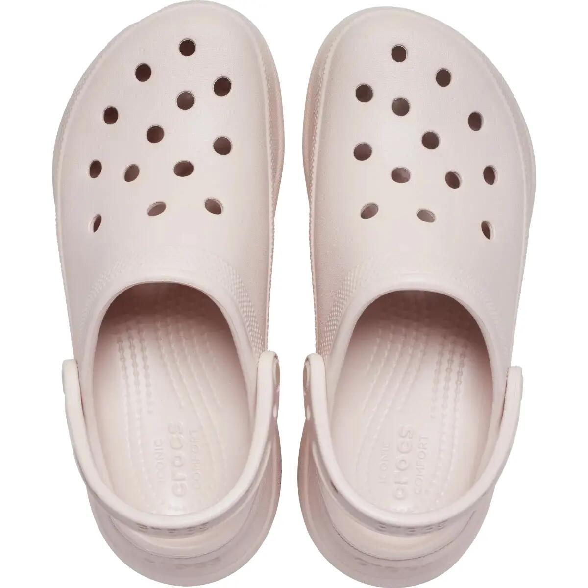 Sandales Plates Femme Crocs  Rose 6/6