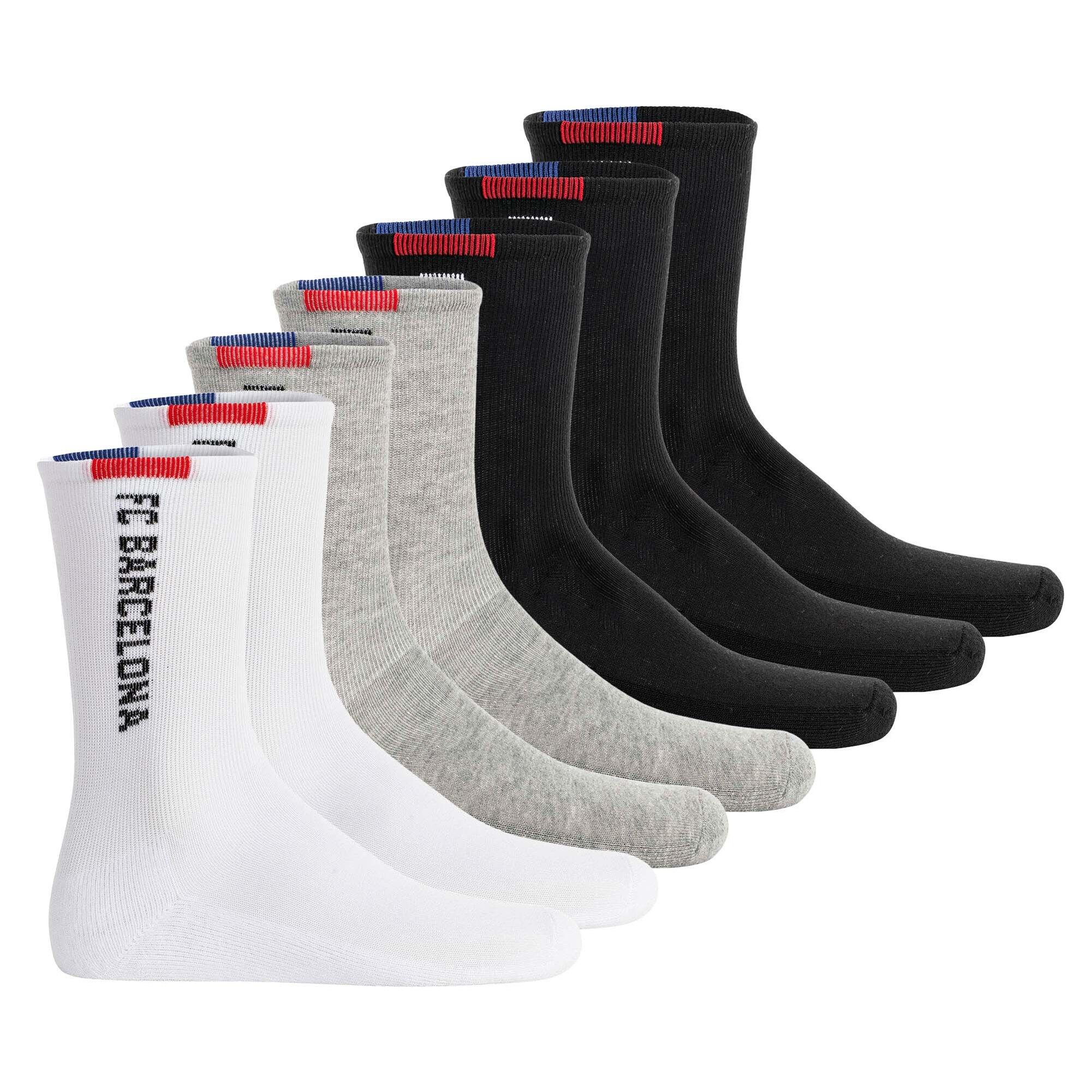 Socken Unisex 7er Pack Stretch-FCB Kids Crew Socks 7-Pack 1/7