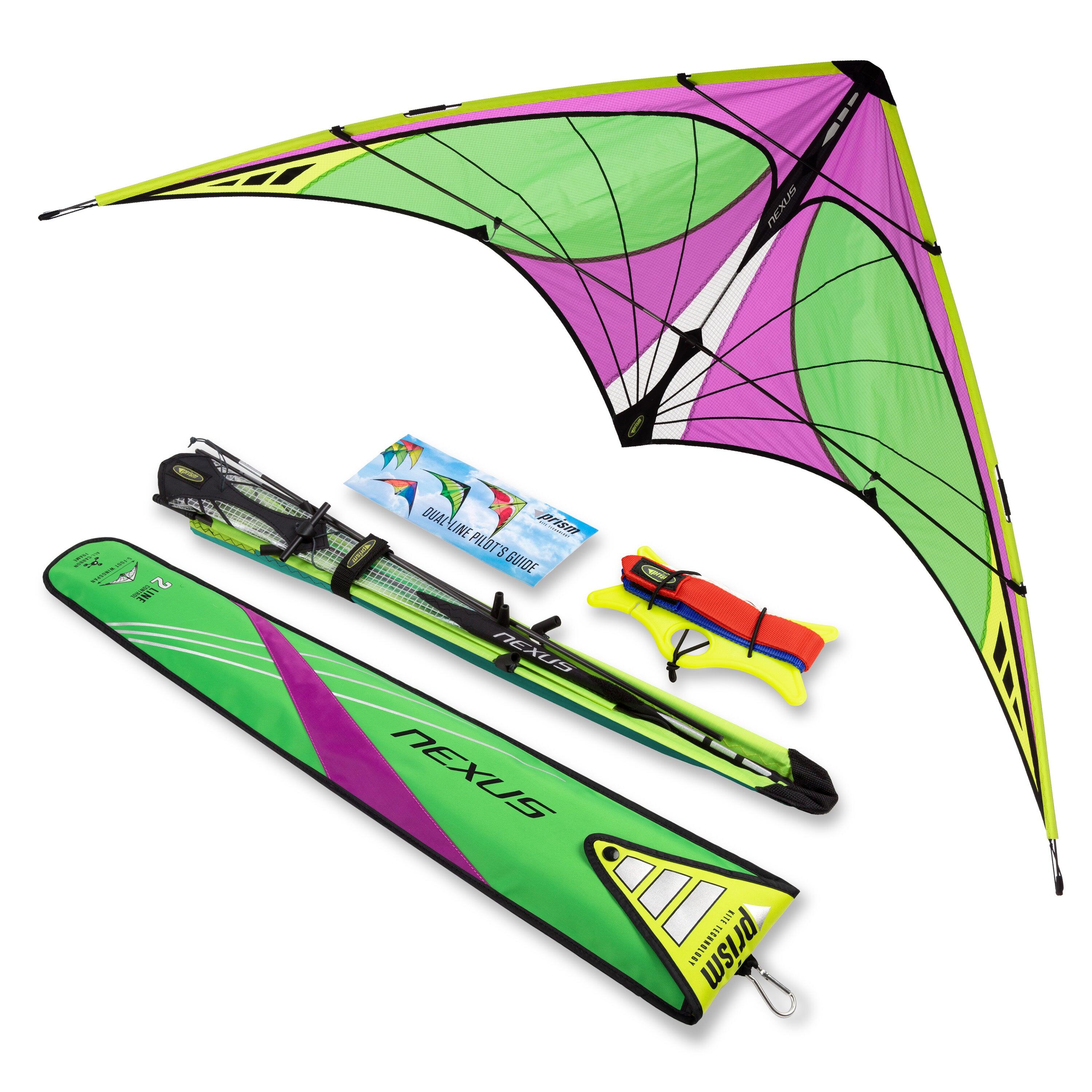 Aquilone acrobatico Prism Nexus 2.0 Venom NEXVM Verde 162 cm 2/6