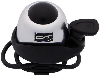 Contec fietsbel cup-a-ding zilver ø 34 mm