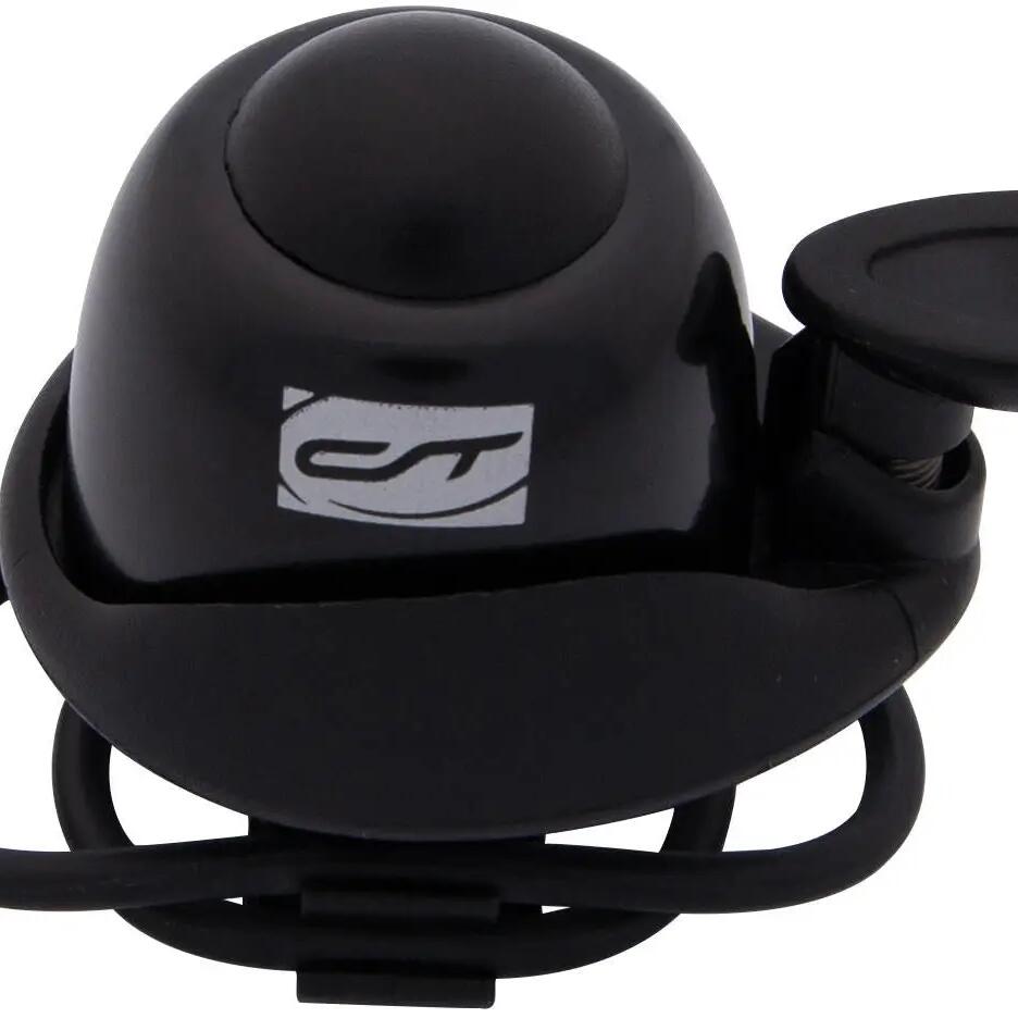 CONTEC Cup-a-Ding 34 mm bicycle bell black with O-ring mount