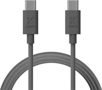 Xtorm usb-c pd 100w kabel - 1 meter - grijs