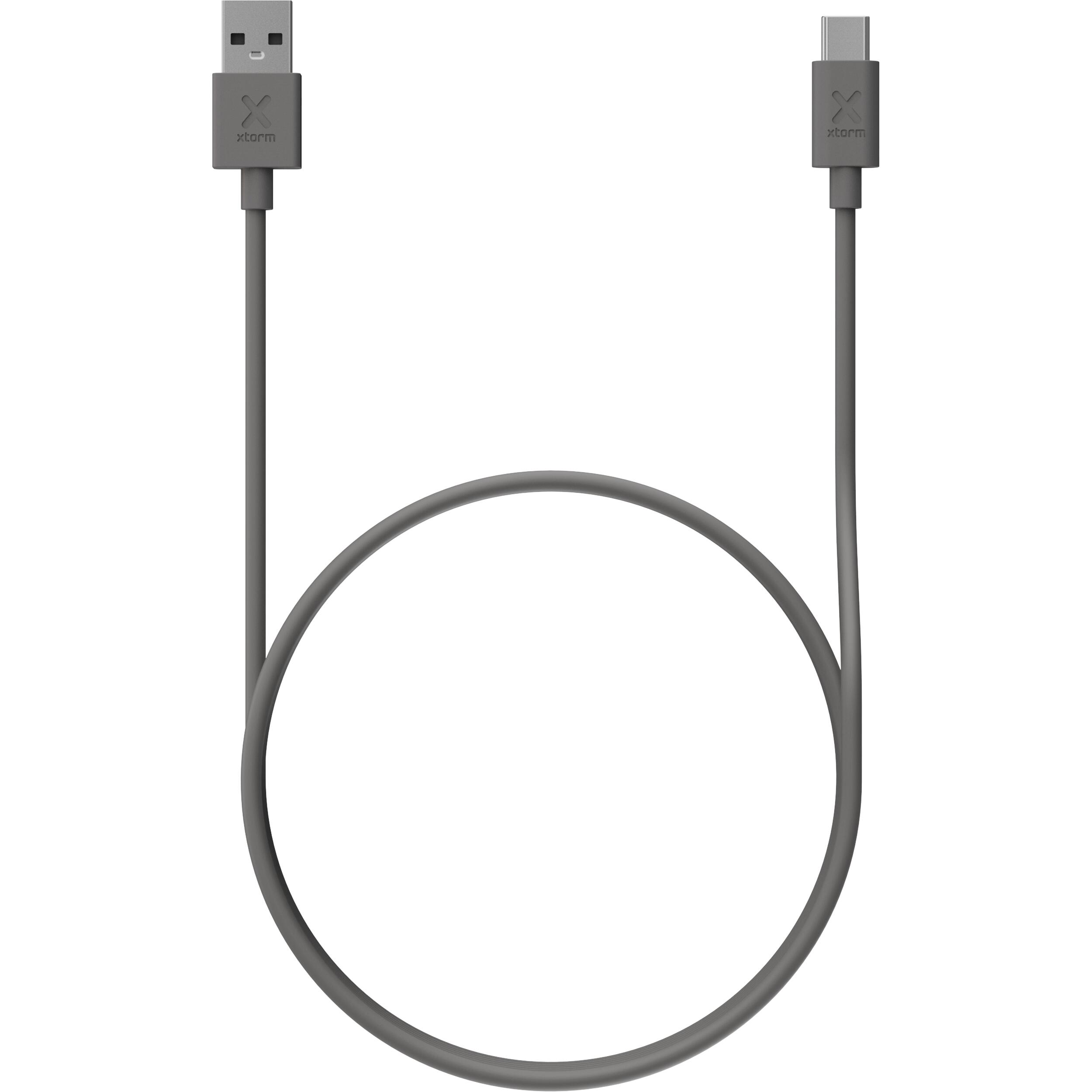 Xtorm USB-A vers USB-C Cable - 1 Metre - Gris 3/6