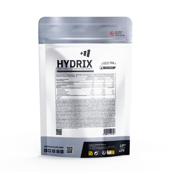 Hydrix (Kohlenhydrate + Elektrolyte + Rote-Bete-Nitrate) - 750 g Limonaden-Rohs 2/4