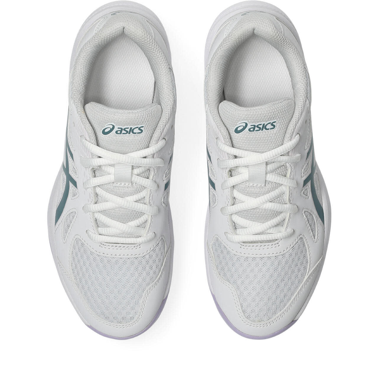 Multisportschuhe Kinder - ASICS Upcourt 6 GS - White/FoggyTeal 7/7
