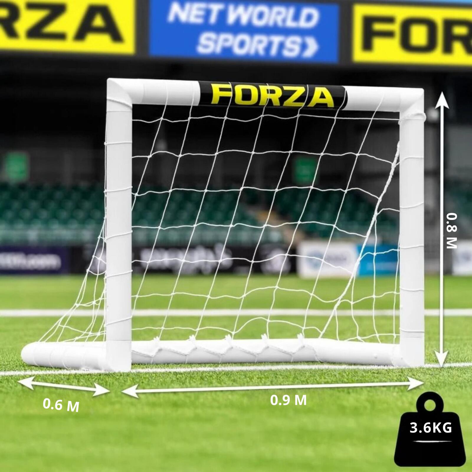 Fotbalová branka FORZA Mini Target 90x75 cm 5/5