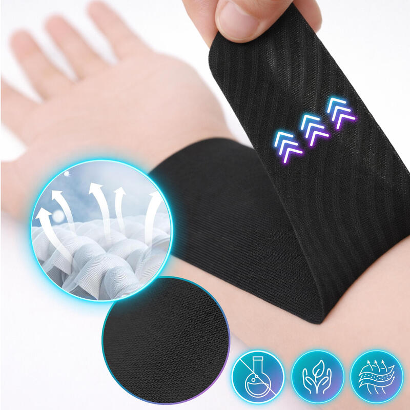 Bandă kinesiologică medicală pentru corp Revity Kinesio Tape 5 xm x 5 m, 2 buc