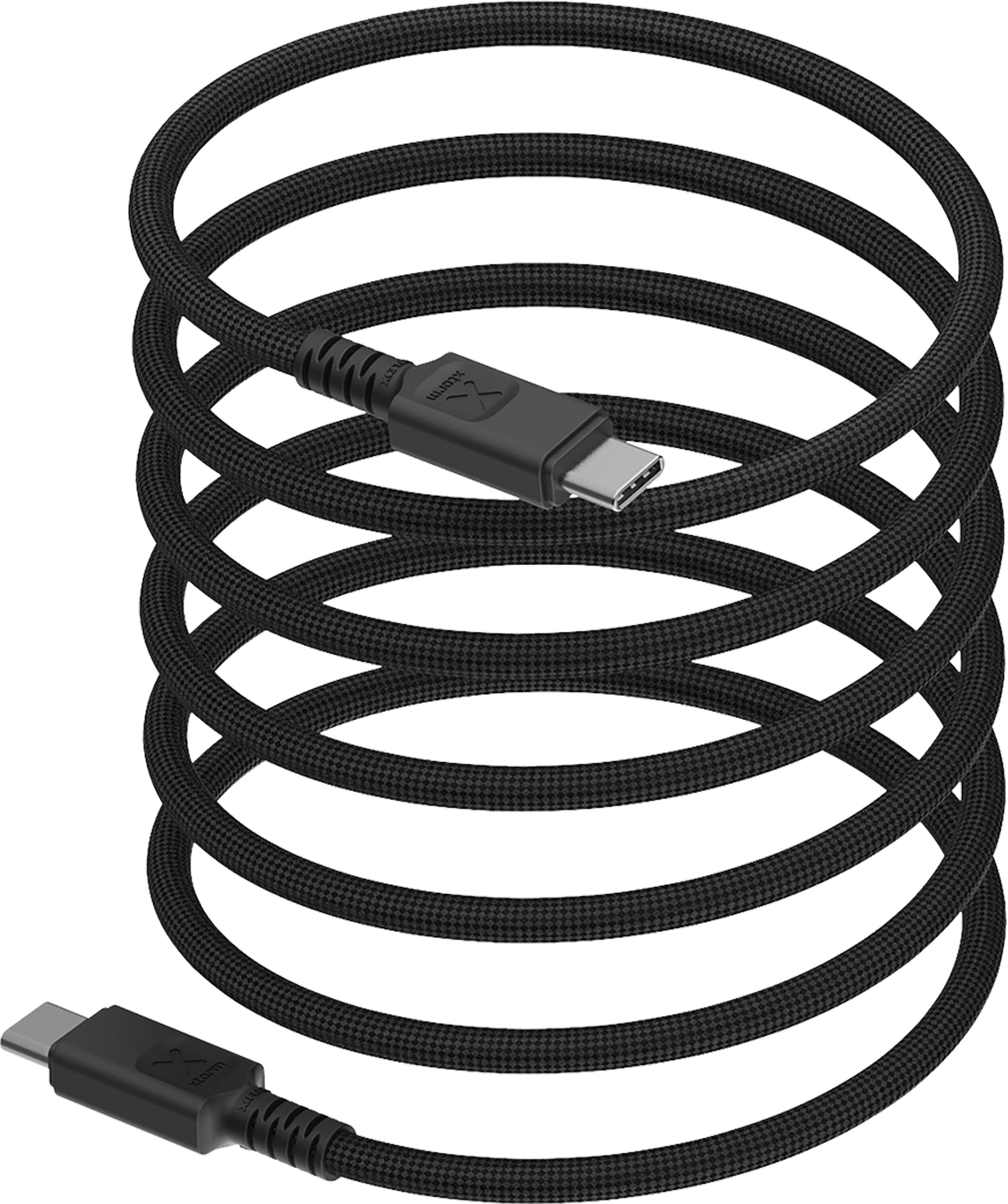 Xtorm TravelPro Magnetic USB-C PD 100W Kabel - 1 Meter - Snellader - Zwart 4/6
