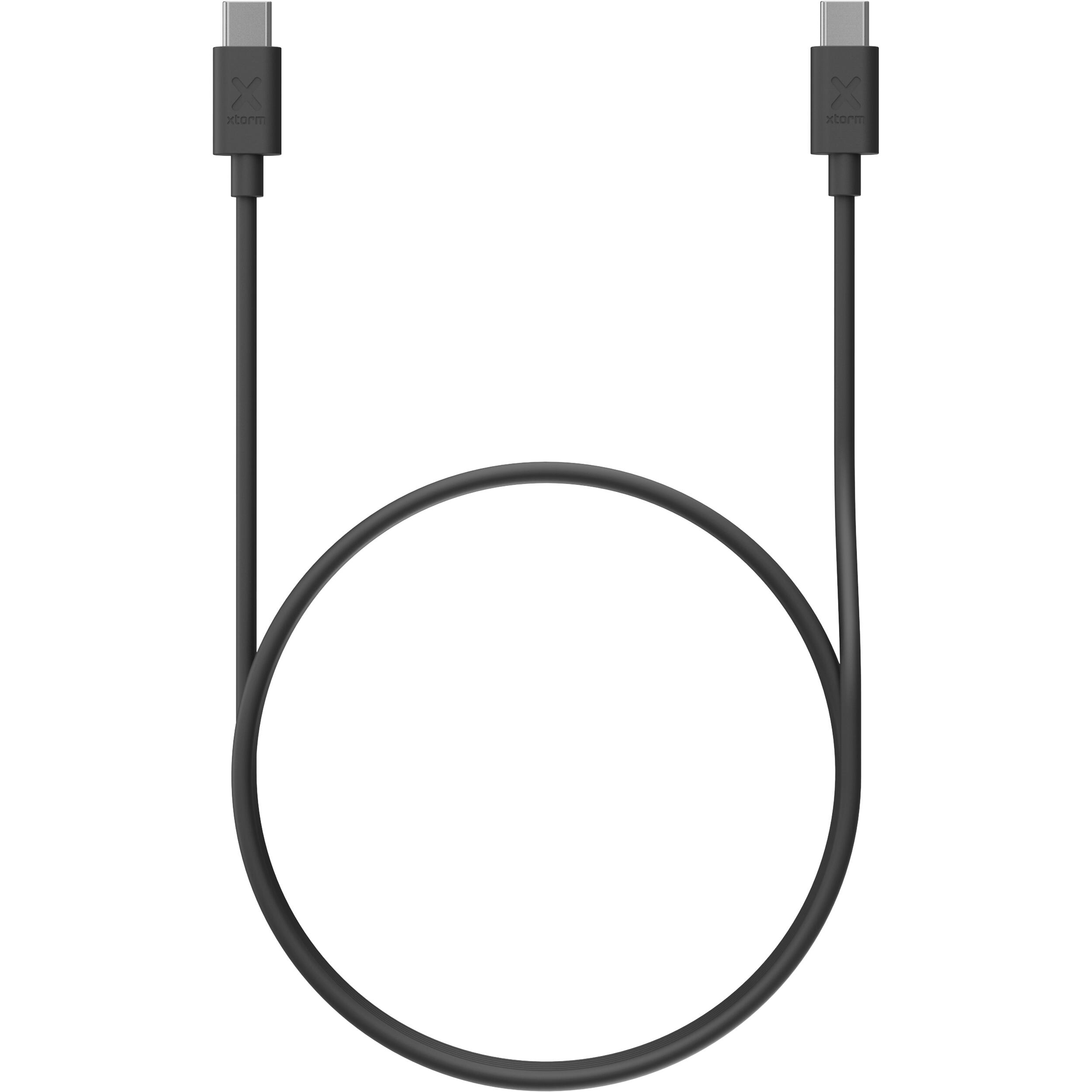 Xtorm USB-C PD Kabel 100W - 1 Meter - Snellader - Zwart 3/6