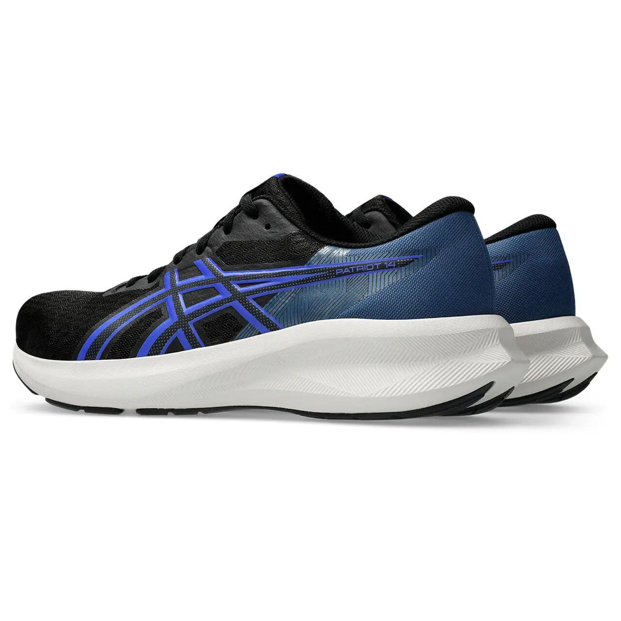 ASICS Patriot 14 - Black/NeonBlue 2/7