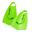 Aqua-Sport płetwy fins pro green AS52497 size 44-45