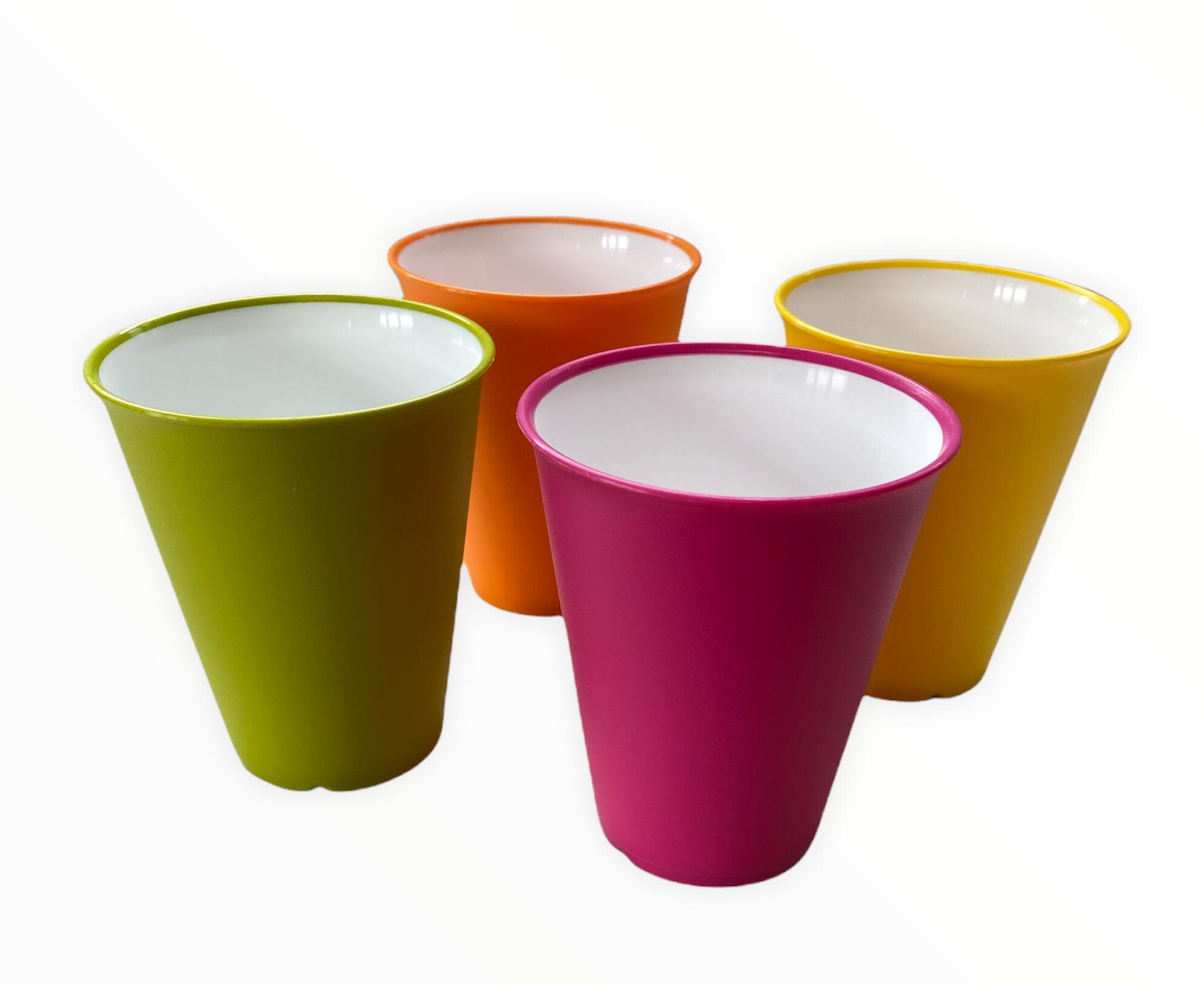 Set 4 kelímků Omada SANALIVING Trumblers 4x 0,2L 4/7