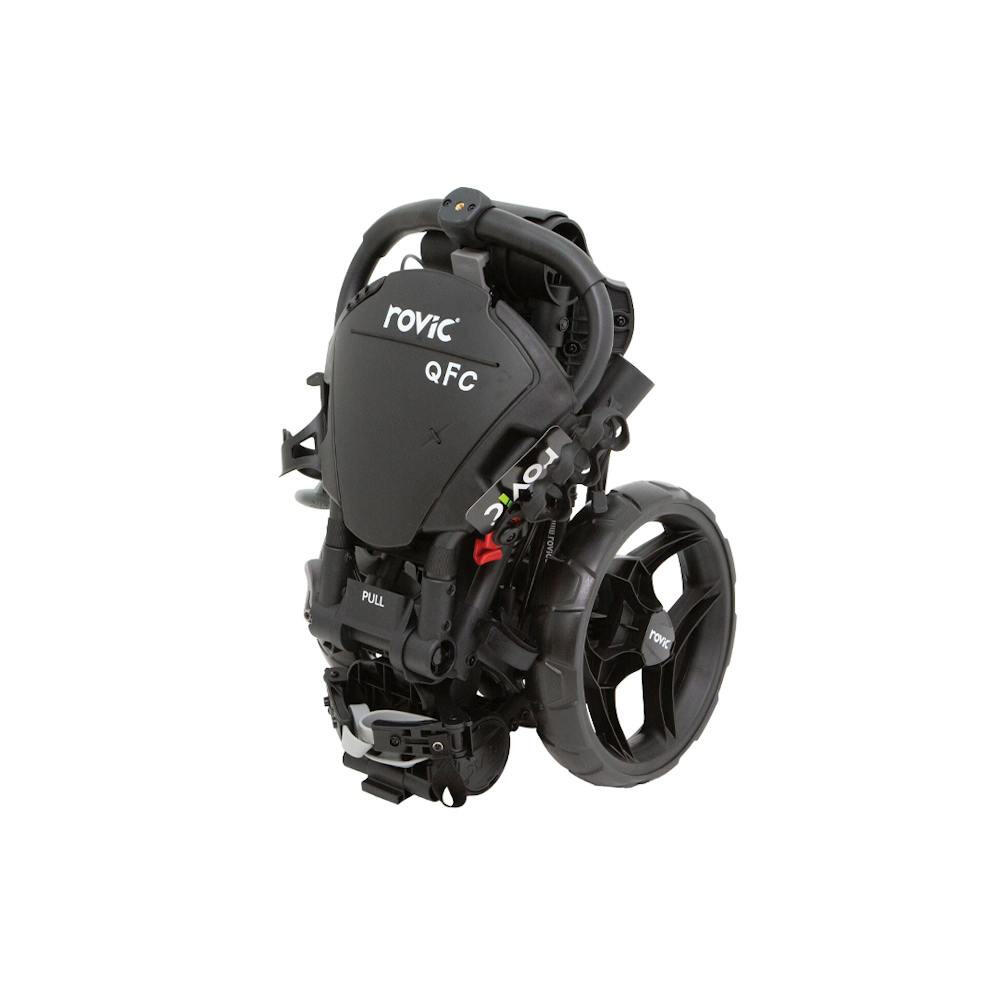 ROVIC QFC Compact van CLICGEAR, handbediende golfkar, antraciet/zwart 3/3