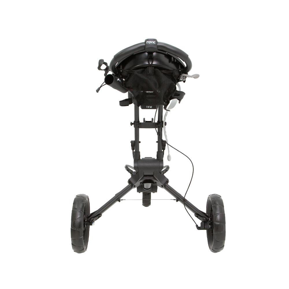 ROVIC QFC Compact van CLICGEAR, handbediende golfkar, antraciet/zwart 2/3