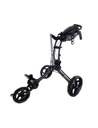 ROVIC QFC Compact de CLICGEAR, chariot de golf manuel, gris/noir