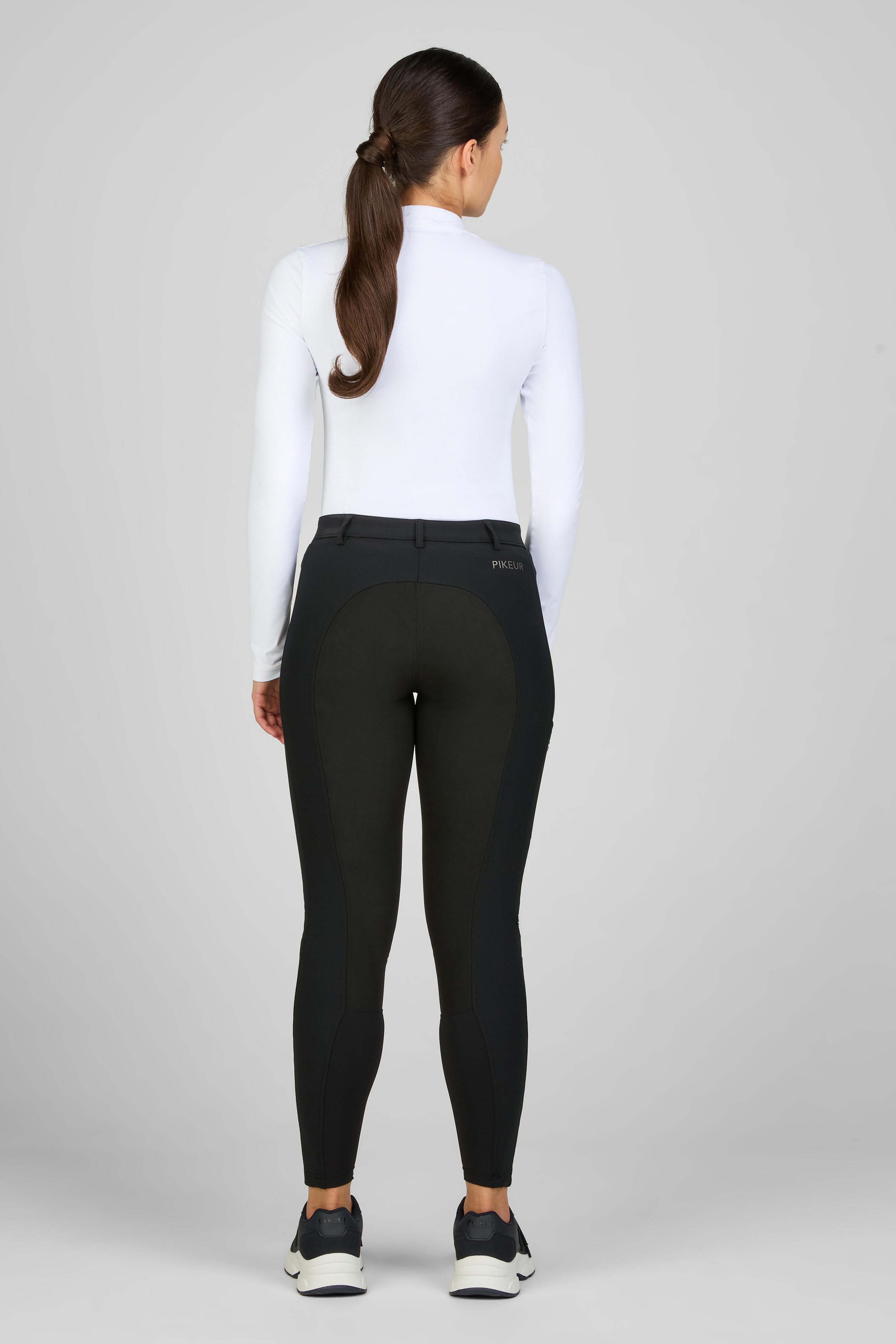 Reithose Damen New Lugana Kunstleder Ganzbesatz nightblue 7/7