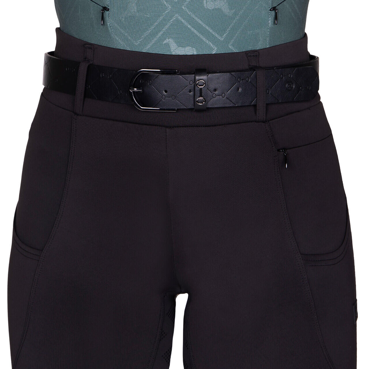 Reitlegging Avélie Vollbesatz schwarz 2/7