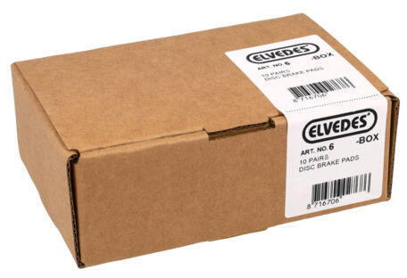 Elvedes - Plaquettes disque semi-métalliques Shimano 10 paires 2/4