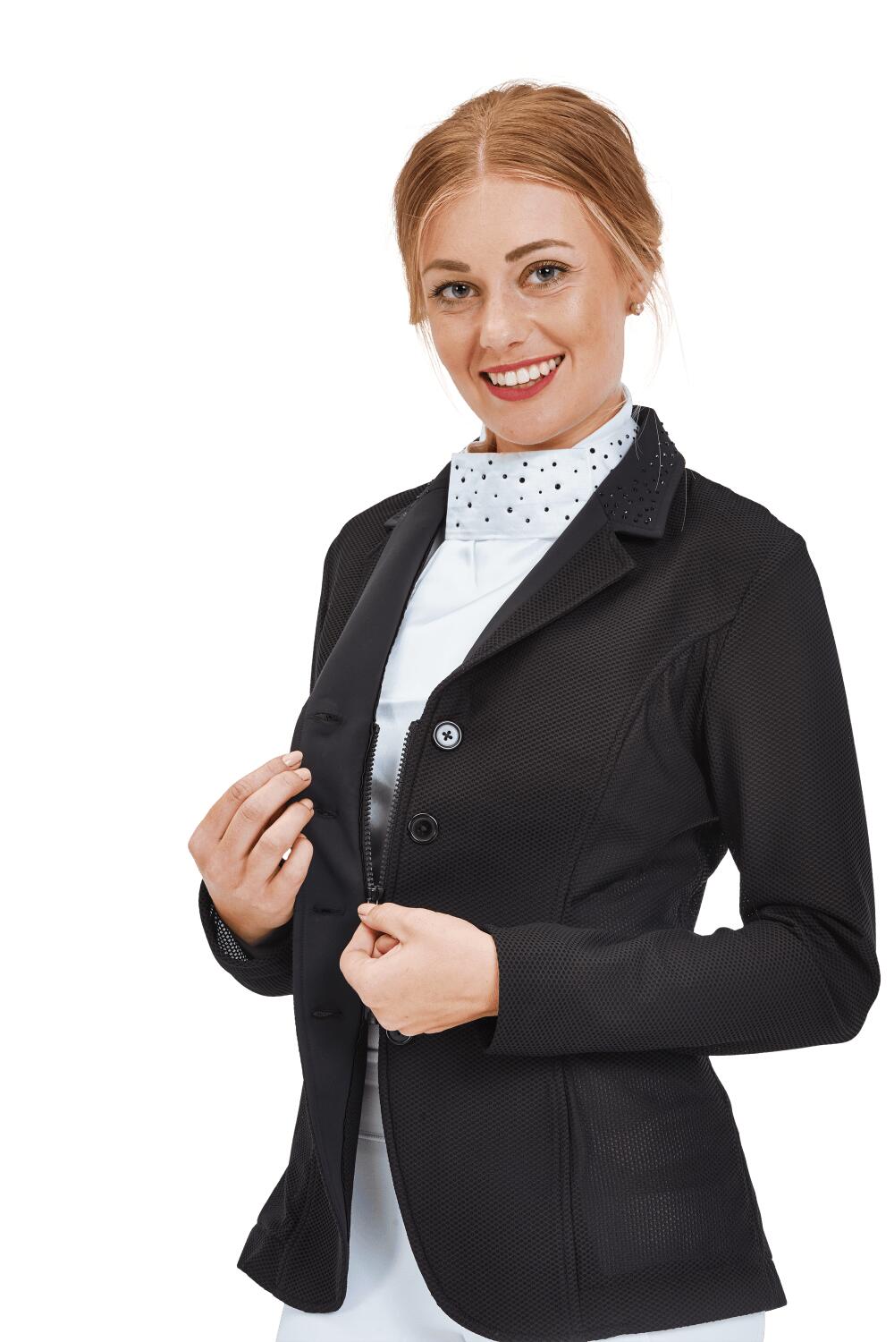 Turnierjacket Damen Malaga schwarz 2/6