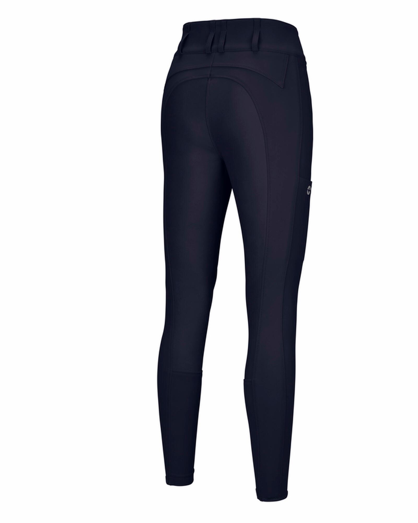 Reithose Damen New Candela mit Kunstleder Vollbesatz nightblue 2/2