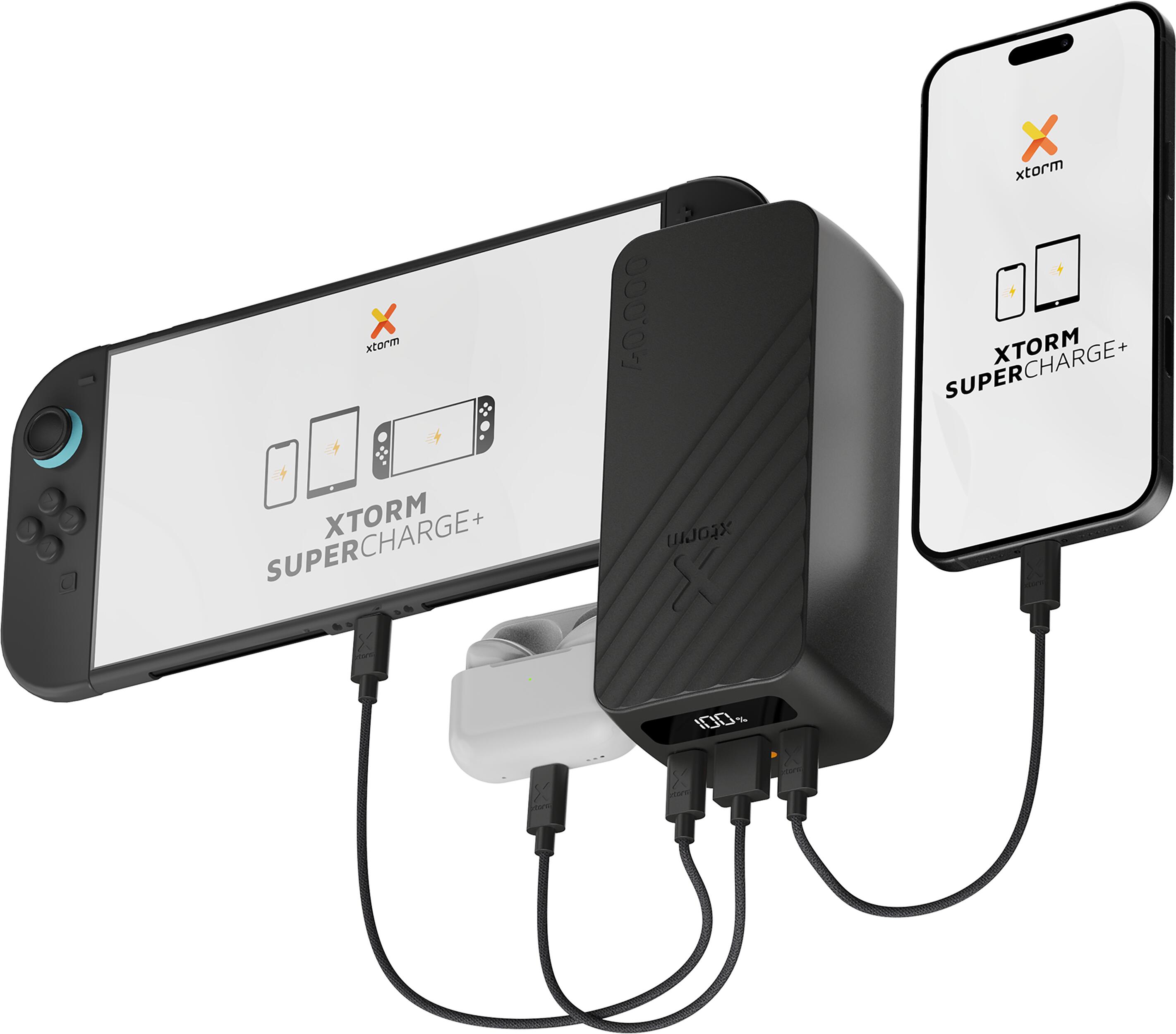 Xtorm Go2 Powerbank 40000 mAh - USB-A en USB-C - Zwart 3/6