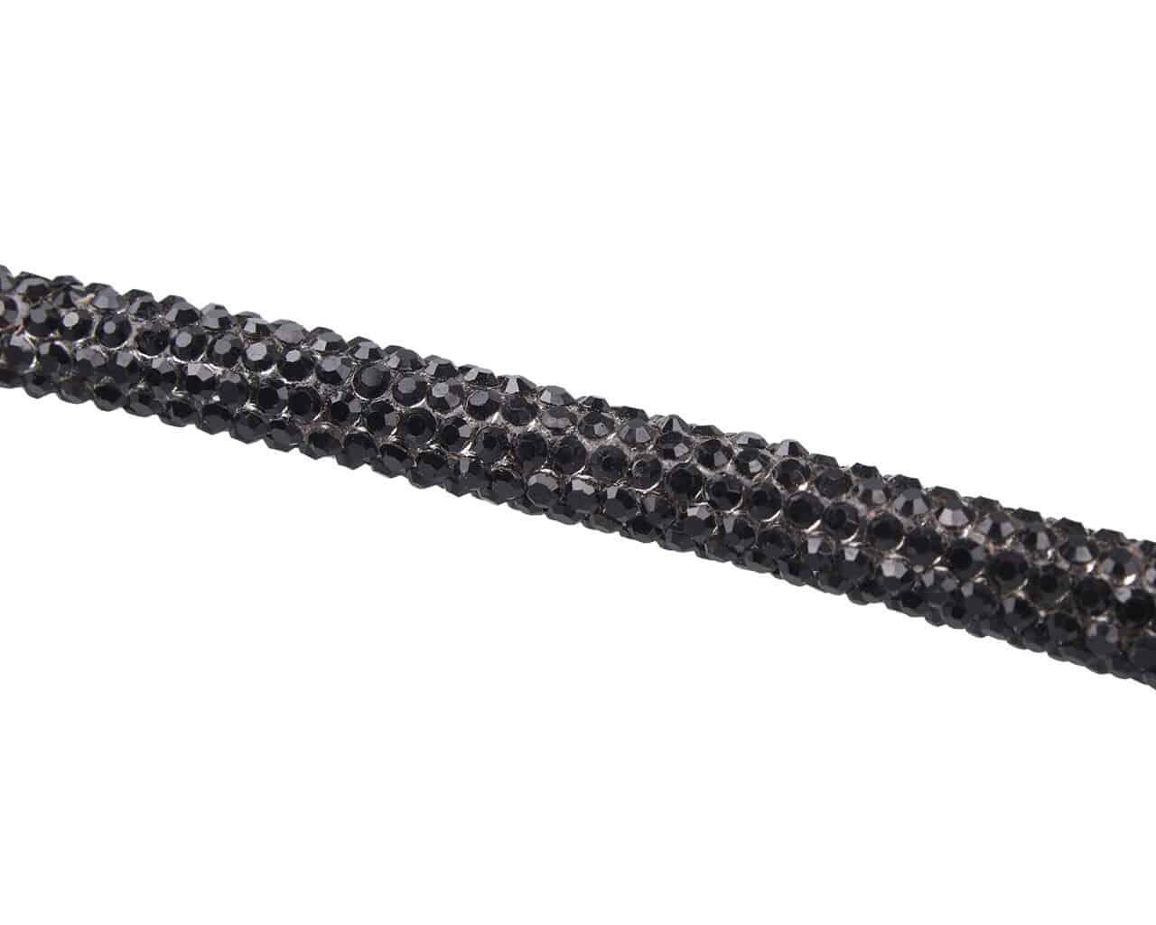 Stirnriemen Alyssum schwarz/schwarz 2/3