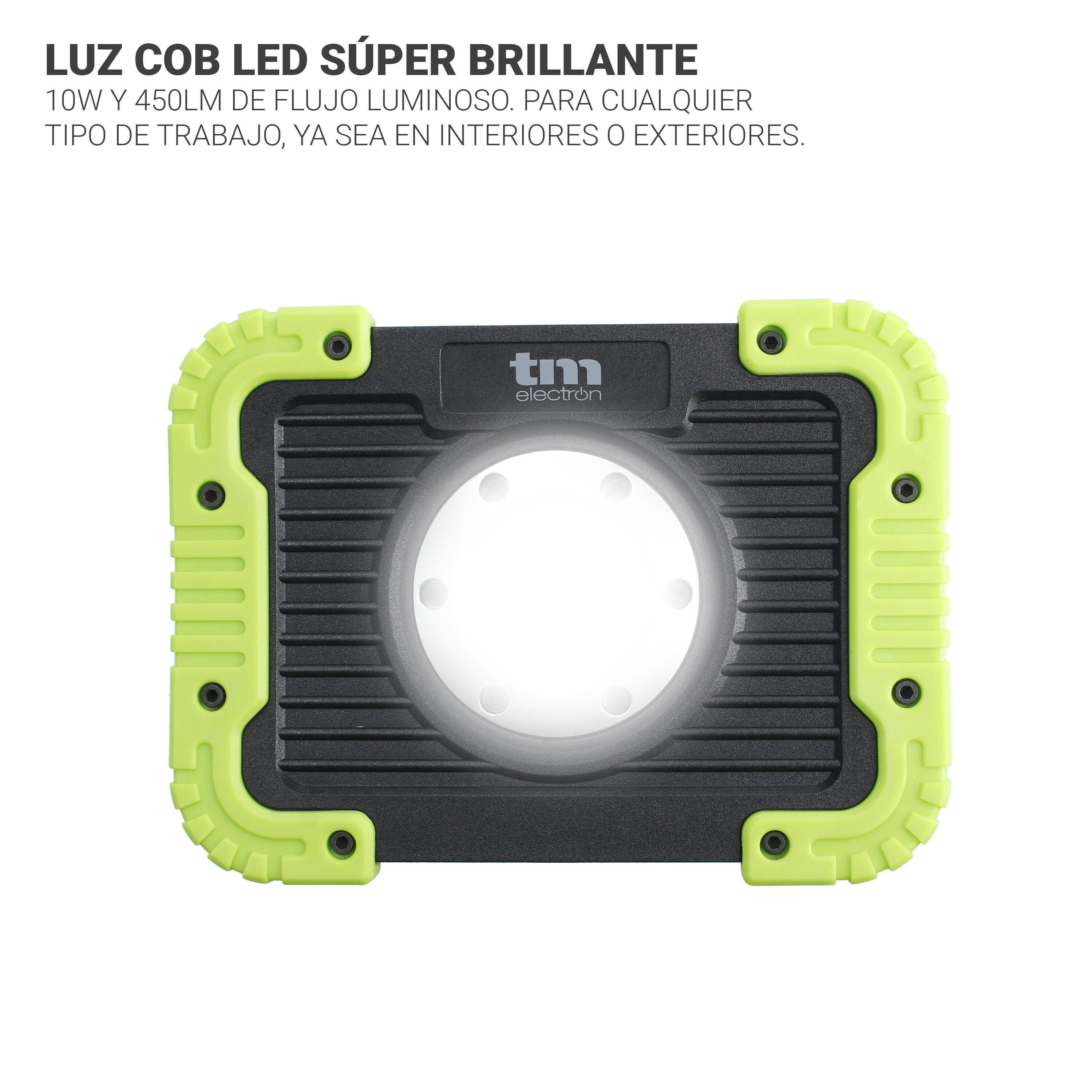 Linterna de trabajo LED 10W con chip COB CAMPING 3/6