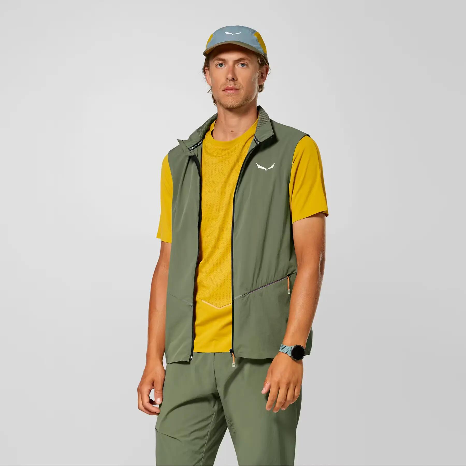 Sleeveless windbreaker Salewa Pedroc Light 2/5