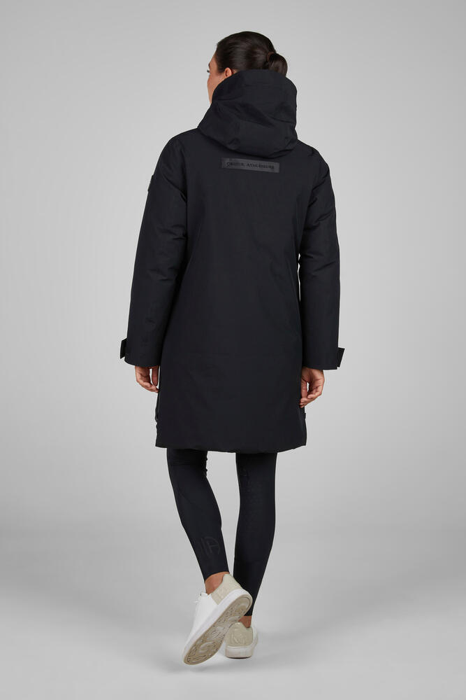 Mantel Damen Athleisure schwarz 5/7