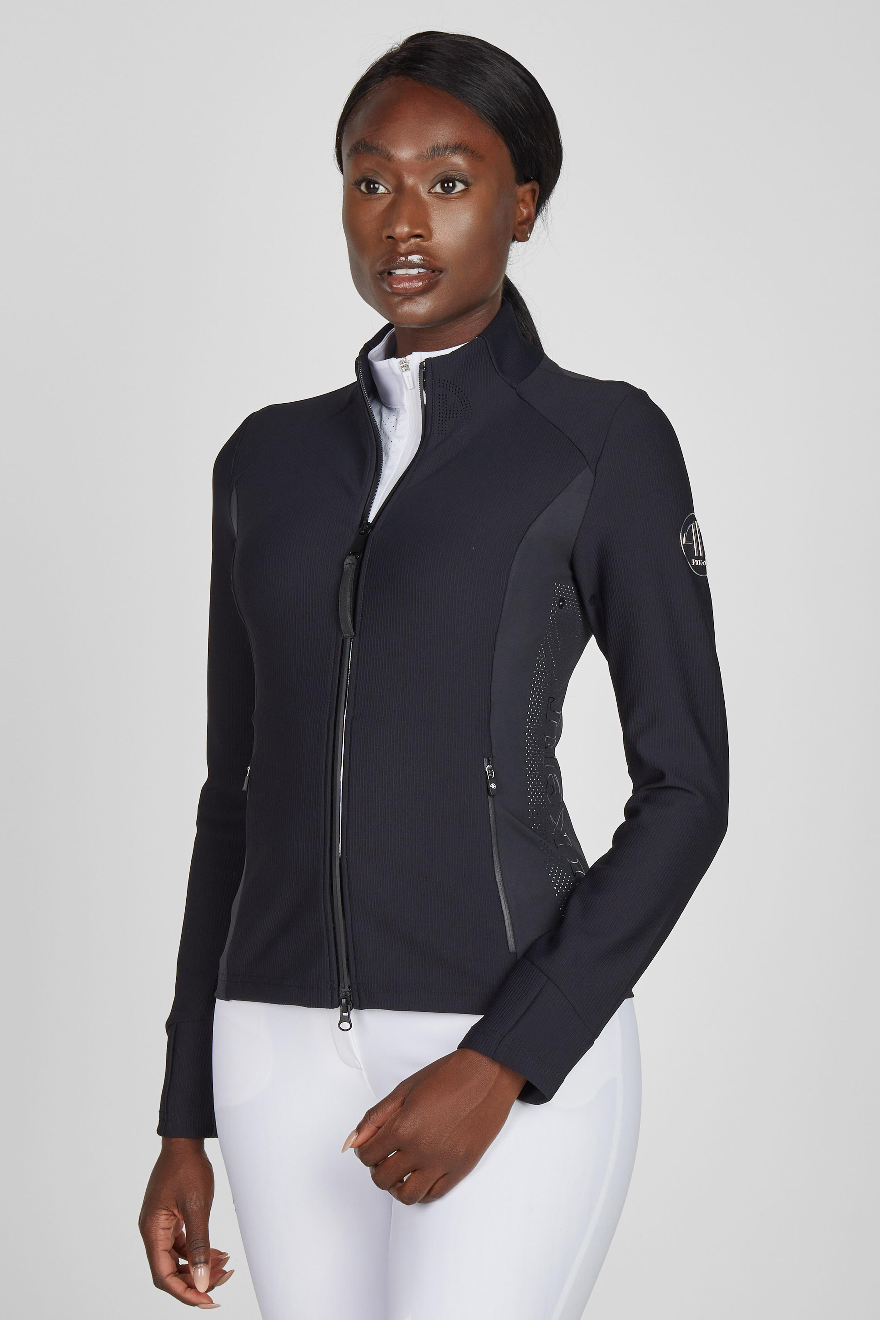 Funktionsjacke Damen Athleisure schwarz 2/6