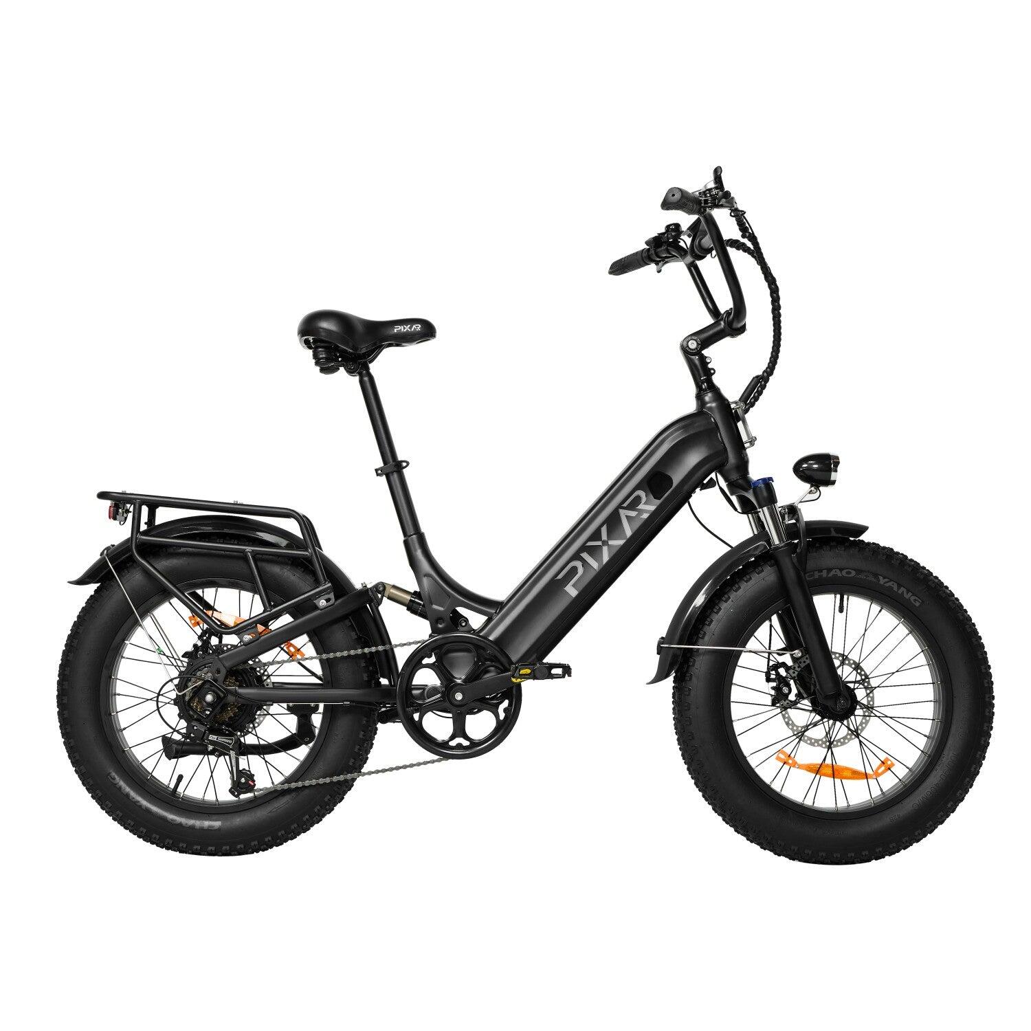 Pixar RIDE1 E-bike 500W 48V 10,4Ah 20" Bicicleta elétrica Preto 3/5