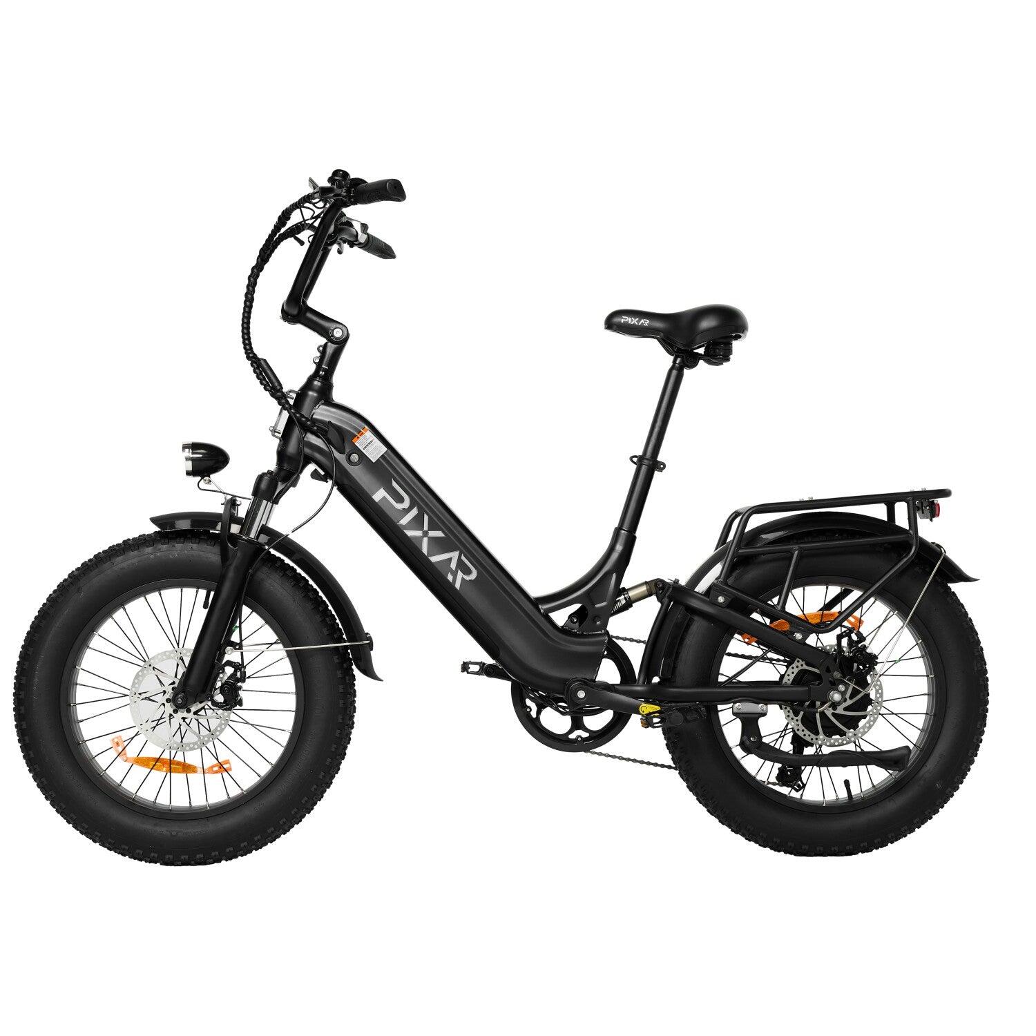 Pixar RIDE1 E-bike 500W 48V 10,4Ah 20" Bicicleta elétrica Preto 2/5